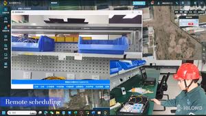 خوذة السلامة الذكية الصناعية HILONG INS-ISH للبناء مع حلول وبرمجيات إنترنت الأشياء - Product Image 4