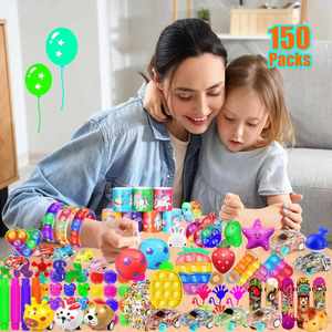 Lot de 150 jouets en vrac pour enfants, assortiment de petits jouets anti-stress, idéal pour les cadeaux de fête, les remplissements de sacs surprises et les récompenses en classe - Product Image 4
