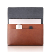 Sac à bandoulière pour ordinateur portable de haute qualité, imperméable, en similicuir, pochette pour tablette, housse pour ordinateur portable personnalisée