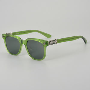 <span class=keywords><strong>Gafas</strong></span> <span class=keywords><strong>de</strong></span> <span class=keywords><strong>Sol</strong></span> <span class=keywords><strong>de</strong></span> Diseño con Acetato Importado, Color Verde, Tendencia 2025, para Hombre y Mujer, <span class=keywords><strong>Gafas</strong></span> <span class=keywords><strong>de</strong></span> <span class=keywords><strong>Sol</strong></span> <span class=keywords><strong>de</strong></span> Alta Gama, <span class=keywords><strong>Marca</strong></span> <span class=keywords><strong>de</strong></span> Lujo - Product Image 1