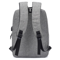 Personnalisé À La Mode voyage en plein air fort sac à dos d'affaires hommes en nylon ordinateur portable sac à dos ensemble 3 avec chargeur USB