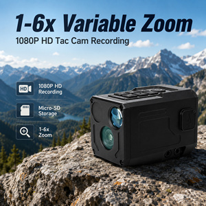 Mira Telescópica Digital TYPHON con Zoom 1-6x, Visión Nocturna con Iluminador IR, Impermeable, <span class=keywords><strong>de</strong></span> Aluminio, con Garantía <span class=keywords><strong>de</strong></span> por Vida - Product Image 4