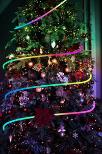 Bande LED numérique 360 degrés RGBic <span class=keywords><strong>Neon</strong></span> flexible adressable étanche 12V/24V Dream Color RGB LED <span class=keywords><strong>Neon</strong></span> - Product Image 5