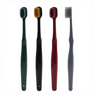 SB TECH Factory Electric Fine <b>Soft</b> Nylon Bristle Plastic Toothbrush Volcanic Design Single Pack Attractive Color <b>Box</b> Four - Product Image 3