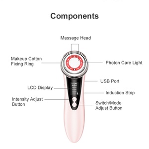 EMS Microcurrent Facial Massager 4 Modes High Frequency Skin Care Facial Massager Face Massager for Skin Care at Home - Product Image 2