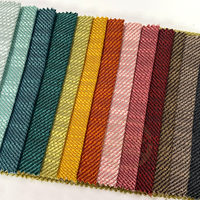 Tissu en lin en gros pour canapés, tissus d'ameublement, tissu d'ameublement en lin à carreaux pour canapé, tissu mélangé lin, vente directe en ligne