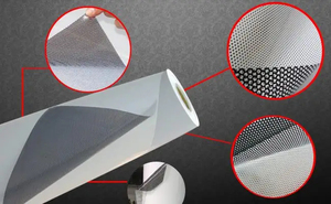 Car Waterproof Window Glass <strong>Sticker</strong> Vinyl Unidirectional Visual Film - Product Image 5