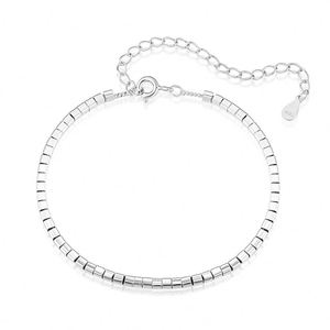Dylam Fashion in Stock No Moq 925 <b>Silver</b> Style Plated <b>Silver</b> <b>Cuff</b> Girl <b>Bracelet</b> for Best Friend Femmes Bead <b>Bracelets</b> - Product Image 1