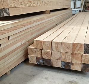 Madera de abeto Douglas seca al horno KD, vigas de madera maciza, madera de construcción para estructuras de viviendas - Product Image 2