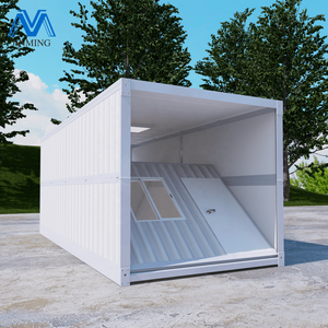 Maison conteneur mobile préfabriquée modulaire, résistante aux séismes, en structure légère d'acier, emballée en plat - Product Image 3