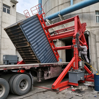 Système de basculement de conteneurs 35T pour le recyclage des ferrailles et des déchets industriels, l'exploitation minière, la métallurgie et le recyclage