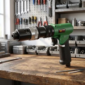 Destornillador Neumático APLUS GLS-5S5115 con Certificación ISO9001, Color Verde, Control de Torque PUSH-STAR, Velocidad de 1400 rpm, 1 Año de Garantía, OEM - Product Image 3