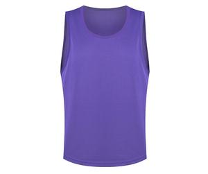 Ensemble de gilet d'entraînement de football réversible sans manches de haute qualité coupe automatisée pratique sportive Football maille bavoirs haut short haut - Product Image 3