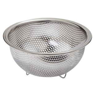 Cesta de frutas para alimentos de alta calidad, colador de acabado brillante de Metal, cesta de almacenamiento de acero inoxidable para Cocina - Product Image 2