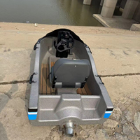 Mini jet ski électrique haute vitesse, coque EPP résistante aux chocs, monoplace, idéal pour les courses sur les lacs et les eaux côtières
