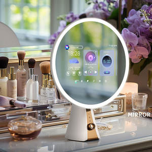 Miroir Magique Intelligent VERCON AI pour Salon <span class=keywords><strong>de</strong></span> Beauté avec Éclairage LED, Écran Tactile Réglable, Bluetooth et Essai Virtuel <span class=keywords><strong>de</strong></span> Coiffure - Product Image 1