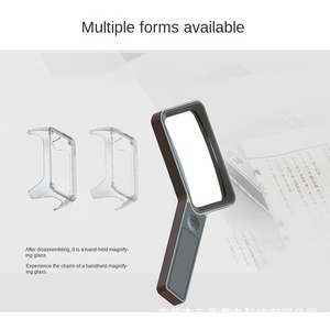 <span class=keywords><strong>Loupe</strong></span> carrée portable avec lumière LED pour la basse vision et la lecture claire des personnes âgées pour les malvoyants - Product Image 3
