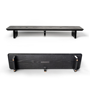 Soporte de Monitor de Nogal con <span class=keywords><strong>Estante</strong></span> de Almacenamiento y Organizador para Escritorio, Soporte de <span class=keywords><strong>Computadora</strong></span> para PC - Product Image 1