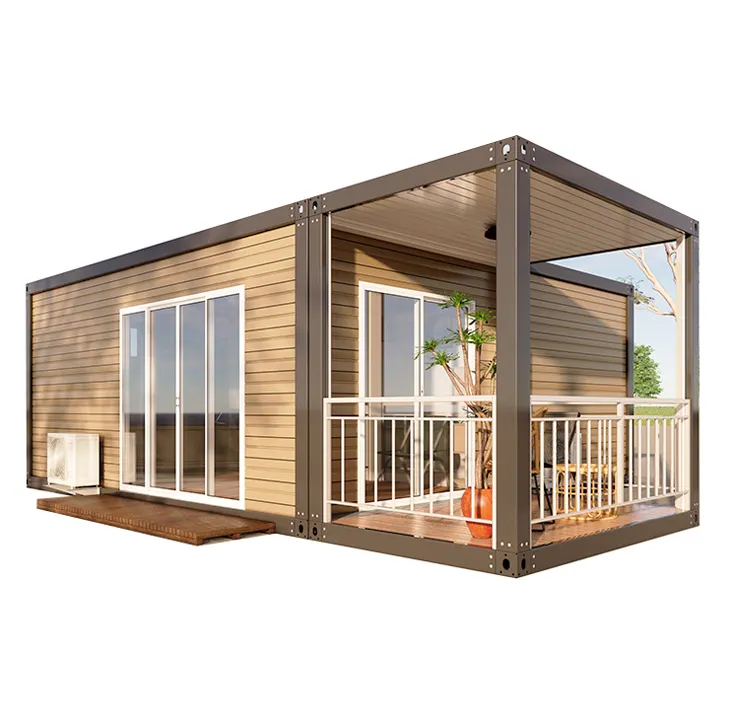 wholesale elegant tiny detachable assemble prefab garden homes container design multi cottage house in south africa