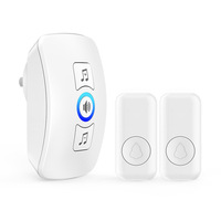 Timbre Inalámbrico Inteligente KERUI, el Más Vendido de Fábrica, con Control por Aplicación, Música, Enchufable, de Alto Decibelio, para Puerta de Entrada