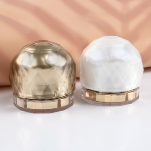 30G 50G Sang Trọng Vàng Bóng Hình Dạng Khuôn Mặt Kem Jar Rỗng Mỹ Phẩm Kem Container Cơ Thể Bơ Bao Bì Jar - Product Image 1