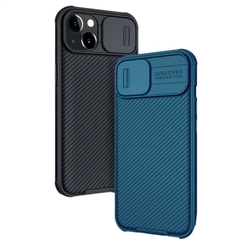 Voor Iphone 13 Mini Case , Nillkin Camshield Pro Case, hybrid Tpu Frame Pc Back Cover Met Camera Bescherming Telefoon Gevallen