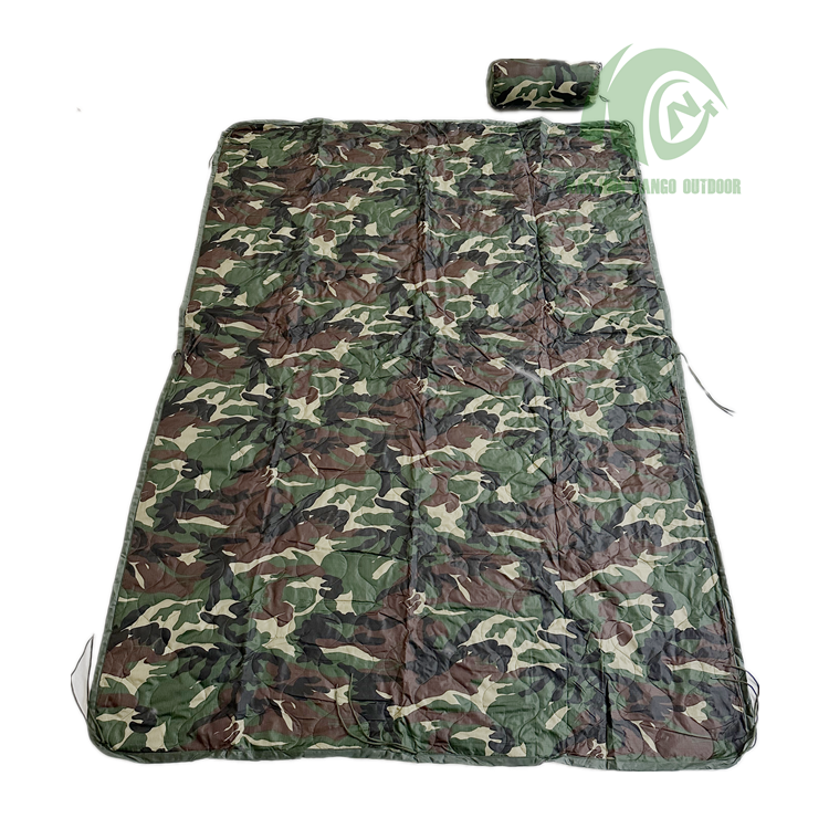 Couverture tactique imperméable pour camping camouflage rhodésien, couverture isolante thermique, doublure de poncho, couverture Woobie avec oreiller - Chine Couverture Woobie, Water Repellent Blanket Couverture tactique imperméable pour camping camouflage rhodésien, couverture isolante thermique, doublure de poncho, couverture Woobie avec oreiller - Chine Couverture Woobie, Water Repellent Blanket