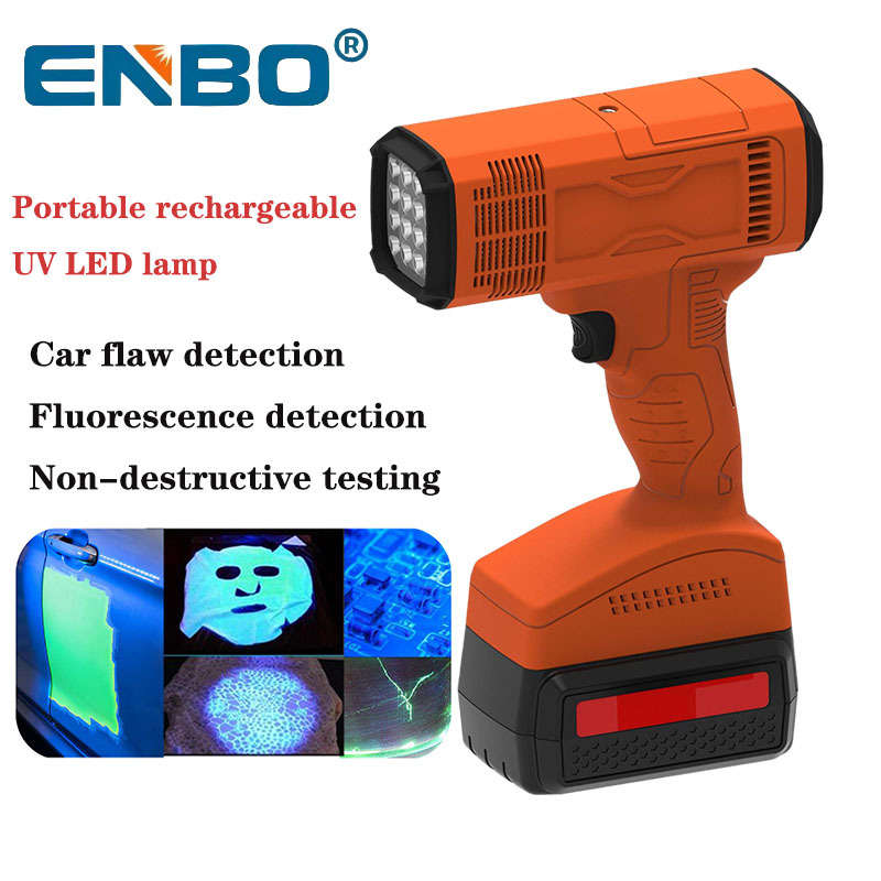 Portable UV LED Curing Lamp Rechargeable - for Car Paint Repair, Defect Inspection, UV Adhesives & Inks