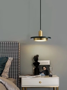 Moderno piccolo <span class=keywords><strong>oro</strong></span> in alluminio luce pendente facile da appendere telecomando 3000K-6000K <span class=keywords><strong>lampada</strong></span> <span class=keywords><strong>a</strong></span> <span class=keywords><strong>sospensione</strong></span> <span class=keywords><strong>a</strong></span> temperatura di colore - Product Image 4