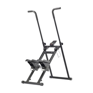 เครื่องเดินวงรีแบบขึ้นบันได รุ่น JS5011-B ขนาด 820x495x1260 มม. โครงเหล็ก สำหรับออกกำลังกายในร่ม สีดำ รับน้ำหนักได้สูงสุด 150 กก. - Product Image 3