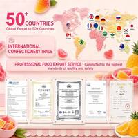Vente en gros de sucettes en forme de lapin de Pâques de 12 g, bonbons durs aux saveurs de fruits assortis dans une boîte PDQ pour les fêtes de Pâques, personnalisables