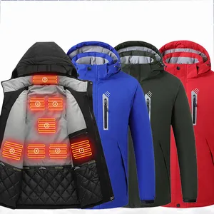 PAIDES Factory USB Charge Chaqueta calefactable Chaqueta de intercambio al aire libre Smart Heated Jack Camping Senderismo Warm Hunting Chaleco calefactable