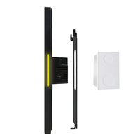 Tablette Android POE de 8 pouces à écran tactile de contrôle intégré avec caméra Port LAN Wifi Barre lumineuse LED Appareil pour la maison intelligente