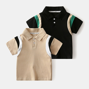 Camiseta Polo de Verano para Niños 2026, Camiseta de Manga Corta para Niños, Camiseta con Bloques de Color a la Moda para Bebés - Product Image 3