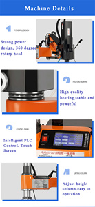 Máquina Roscadora y Perforadora Universal Flexible de Suministro Directo de Fábrica, Máquina de Roscar y Perforar de Múltiples Husillos - Product Image 5