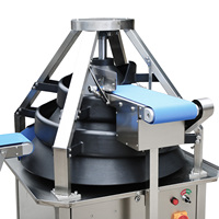 Machine à boulettes de pâte pour boulangerie commerciale, laminoir et coupe-pâte, machine à rouler la pâte à pizza, diviseuse de pâte automatique, arrondieuse