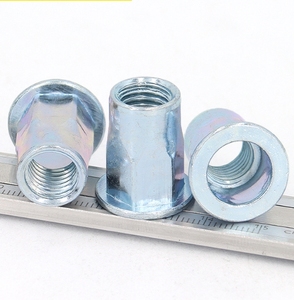 Lục giác đinh tán Nut/Đầu phẳng nửa Hex mù đinh tán Nut M8 thép đinh tán Metric thép carbon ren chèn nutsert - Product Image 2