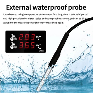 Termómetro para Piscina HEDAO BTM-24-12V, Termómetro Digital de Pared con Pantalla Grande para el Hogar - Product Image 2