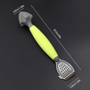 Wholesale Lemon Orange Zester and Grater <b>Tool</b> Food Grade Peeler for Citrus Ginger <b>Fruits</b> - Product Image 4