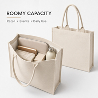 Sac de courses en toile de coton réutilisable, personnalisé avec logo imprimé par sublimation, nouveau style, motif lettres