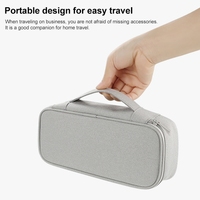 Sac de rangement d'accessoires numériques multifonctionnels portables de grande taille pour disques durs, banques d'alimentation, écouteurs, câbles de données