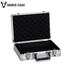 <span class=keywords><strong>Valigetta</strong></span> in <span class=keywords><strong>alluminio</strong></span> nero portatile personalizzata 350X250X100mm - Product Image 6