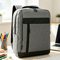 Mochila para Portátil con Logotipo Personalizado al por Mayor, con Puerto de Carga USB, Minimalista, de 15.6 Pulgadas, para Hombres y Mujeres, para Oficina, Viajes de Negocios