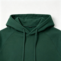 Sweat à capuche homme robuste et uni en molleton bouclette épais, style décontracté basique avec cordon de serrage, idéal pour l'automne