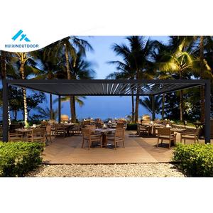 3x4 Motorisé Imperméable Villa Pergola Spa Garage Électrique Toit Gazebo Arche de Jardin Extérieur Aluminium Patio Métal Pergola Arbor - Product Image 1