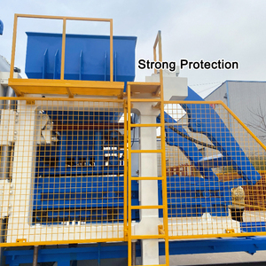 Mesin Pembuat Blok Beton Otomatis Besar QT15-15 dengan Kontrol PLC dan Tekan Hidrolik untuk Lini Produksi Batu Bata Semen - Product Image 6