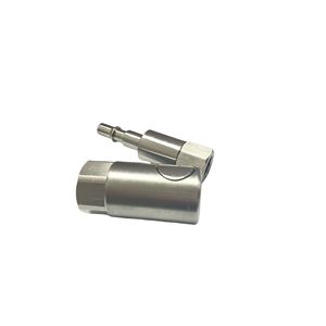 Acoplador de desconexión de liberación rápida de accesorio de aire hidráulico de acero inoxidable con rosca hembra/macho tipo <span class=keywords><strong>RBE</strong></span> francés - Product Image 2
