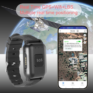 Mới nhất người cao tuổi trẻ 4G GPS Vòng đeo tay Tracker G69 với cảm biến nhiệt độ + theo dõi nhịp tim + SOS hoảng loạn nút - Product Image 2