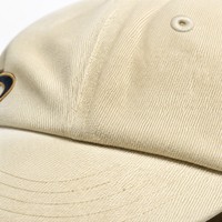Casquette de baseball unisexe en coton sergé, style Dad Hat, six panneaux, non structurée, réglable, avec boucle métallique et logo brodé personnalisé