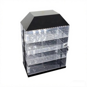 Vitrine portable en acrylique écologique avec serrure – Boîte en acrylique transparente pour la vente au <span class=keywords><strong>d</strong></span>étail et l'usage domestique, idéale pour le rangement de objets de collection et de valeur - Product Image 4
